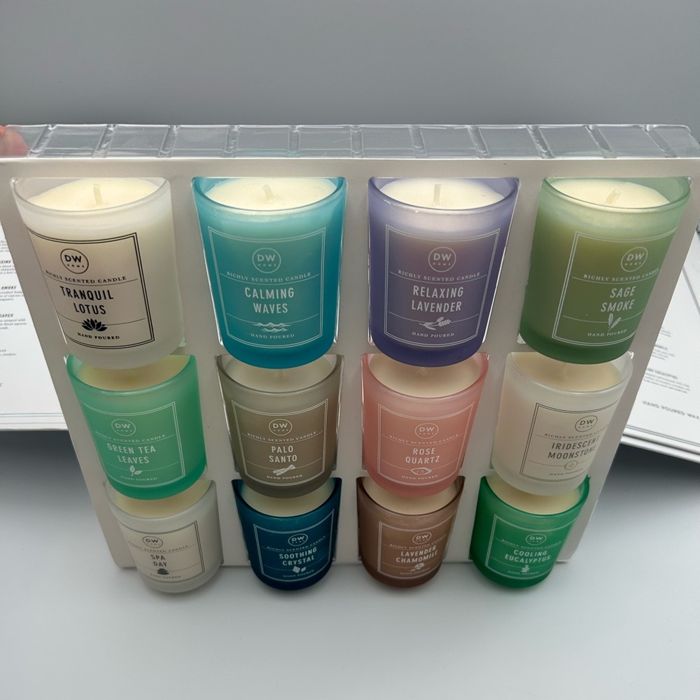 *New* DW Home Spa Day 12 Relaxing & Fragrant Scented Candles (Hand Poured Wax) - Picture 7 of 16